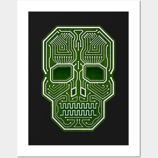 Skull Hacker Posters and Art